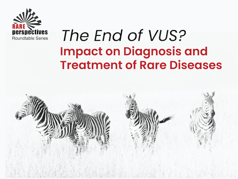 <h4><em>Rare Perspectives Roundtable</em></h4><h5><b>The End of VUS? Impact on Diagnosis and Treatment of Rare Diseases</h5> </b>Wednesday, February 28 | 11am EST